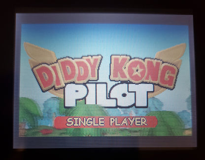 Diddy Kong Pilot GBA Video Game Boy Advance Nintendo