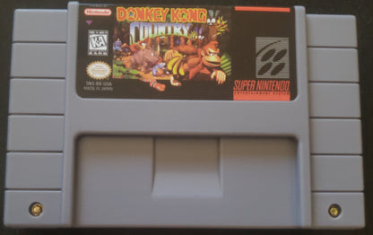 Donkey Kong Country 1 SNES Video Game Cartridge Super Nintendo 1994
