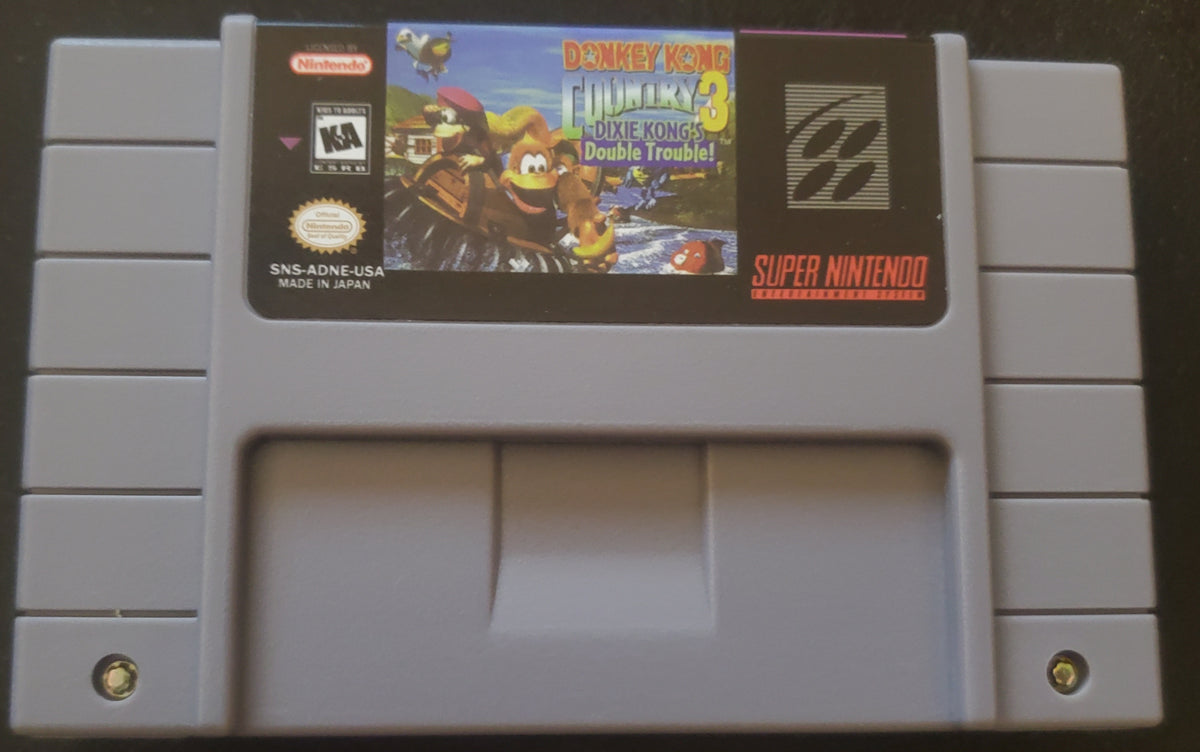 Donkey Kong Country 3 DKC 3 SNES Video Game Super Nintendo 1996