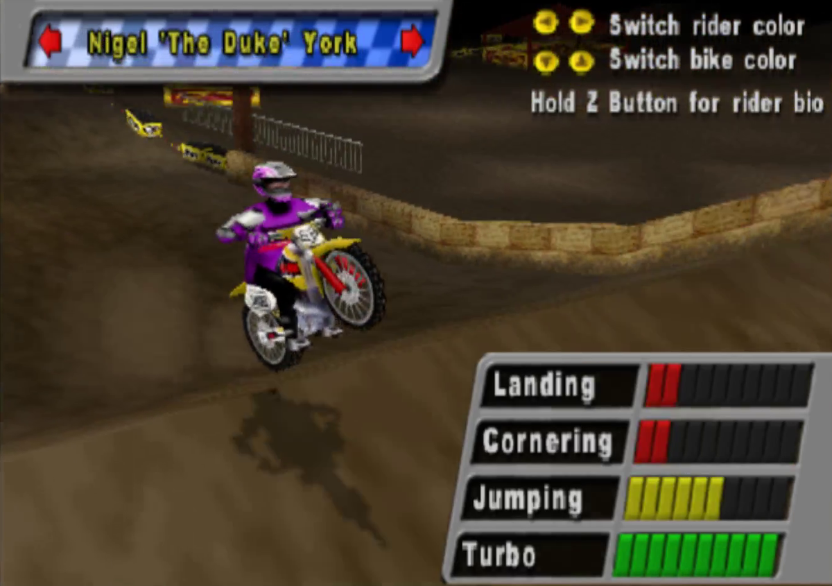 ExciteBike 64 N64 Nintendo 64 Video Game Cartridge 2000