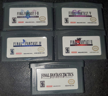 GBA Video Games Collection Bundle Lot Nintendo Gameboy Advance