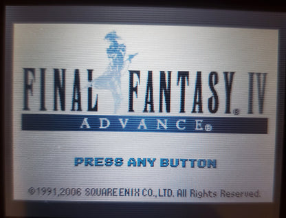 Final Fantasy 5 in 1 Fivefold Pack Video Game Cartridge GBA Game Boy Advance
