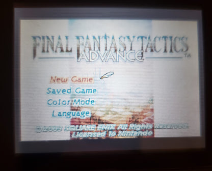 Final Fantasy 5 in 1 Fivefold Pack Video Game Cartridge GBA Game Boy Advance