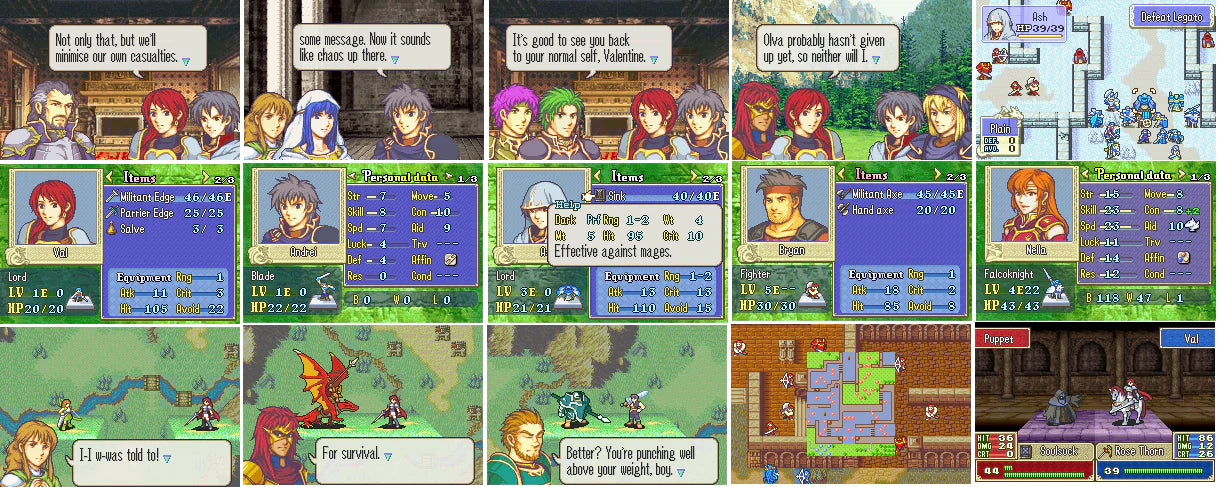 Fire Emblem Requiem GBA Video Game Nintendo Game Boy Advance