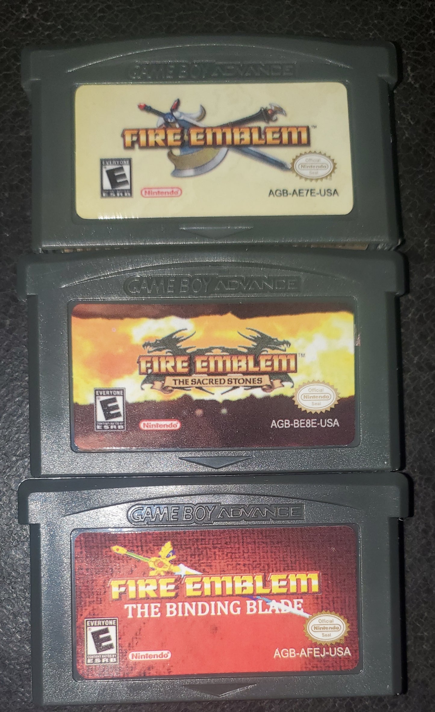 GBA Video Games Collection Bundle Lot Nintendo Gameboy Advance