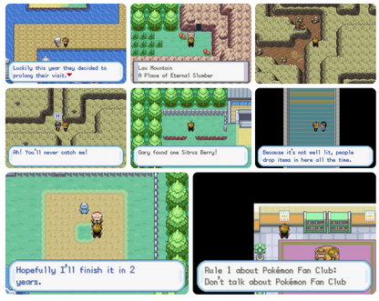 Pokemon Gary's Mod GBA ROM Hack Video Game Boy Advance