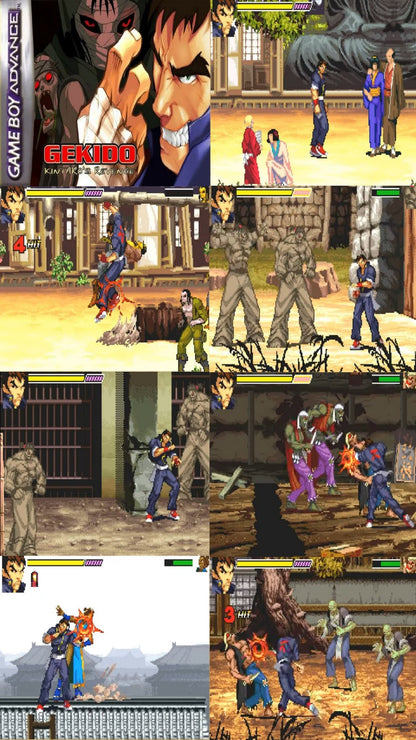 Gekido Advance: Kintaro's Revenge GBA Video Game Boy Advance 2002