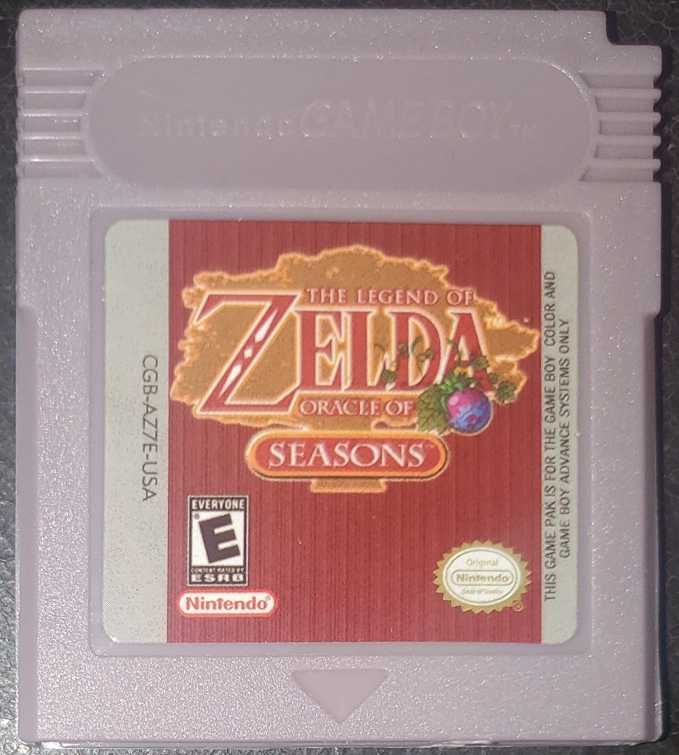 Legend of Zelda Oracle of Seasons GBC Video Game Boy Color
