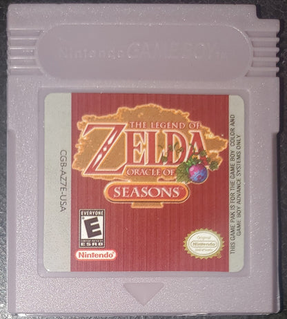 Legend of Zelda Oracle of Seasons GBC Video Game Boy Color