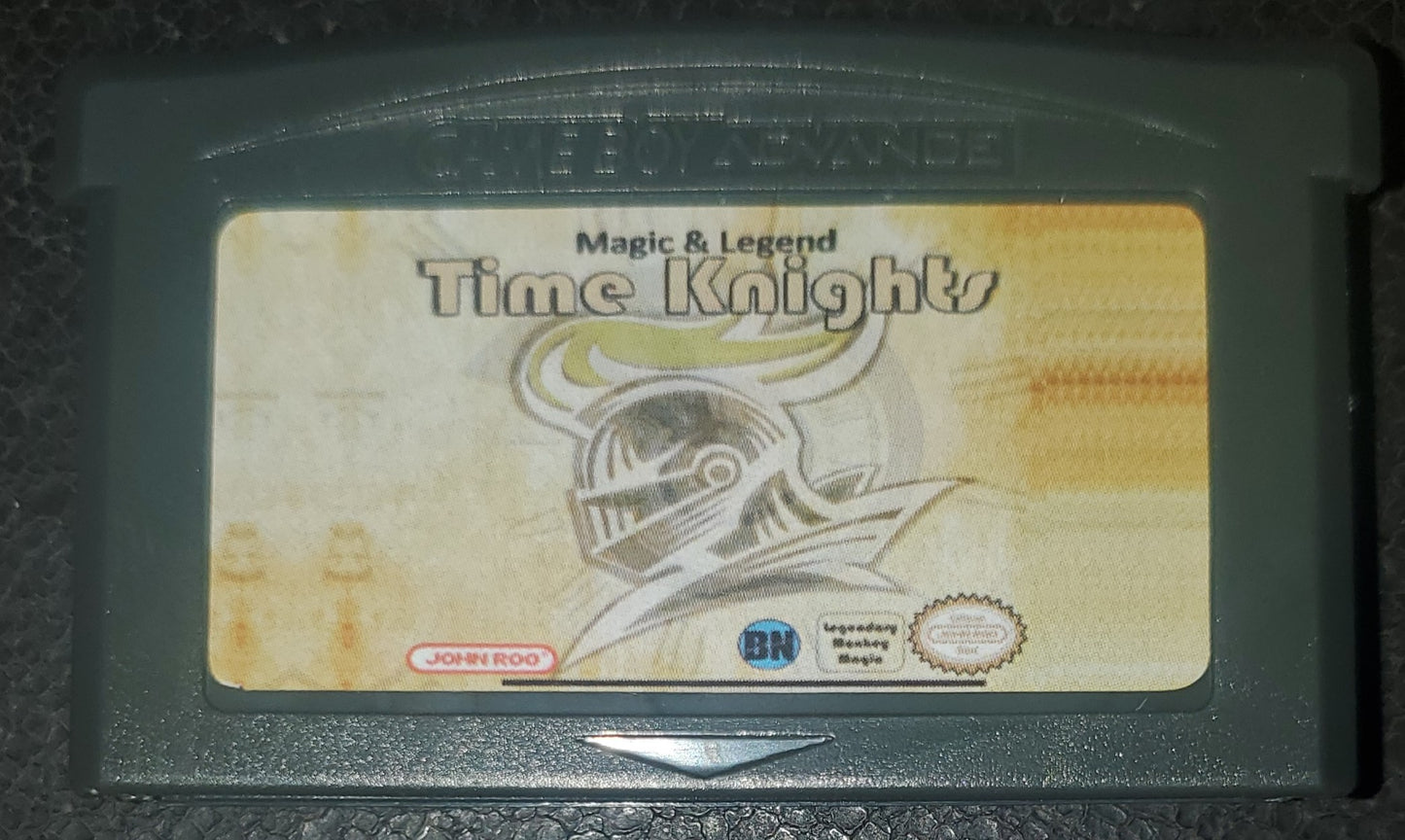 Magic & Legend Time Knights GBA Video Game Boy Advance