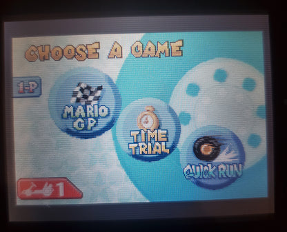 Mario Kart Super Circuit GBA Video Game Boy Advance Nintendo 2001