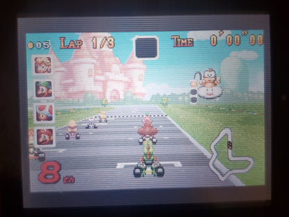 Mario Kart Super Circuit GBA Video Game Boy Advance Nintendo 2001