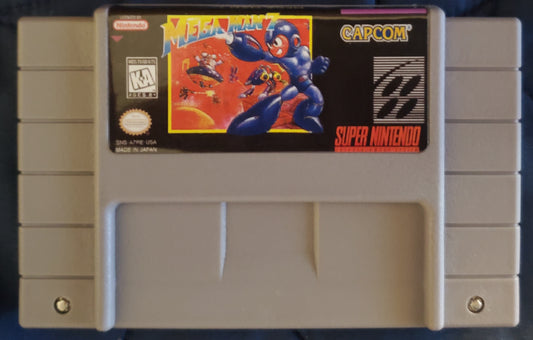 Mega Man 7 SNES Video Game Cartridge Super Nintendo