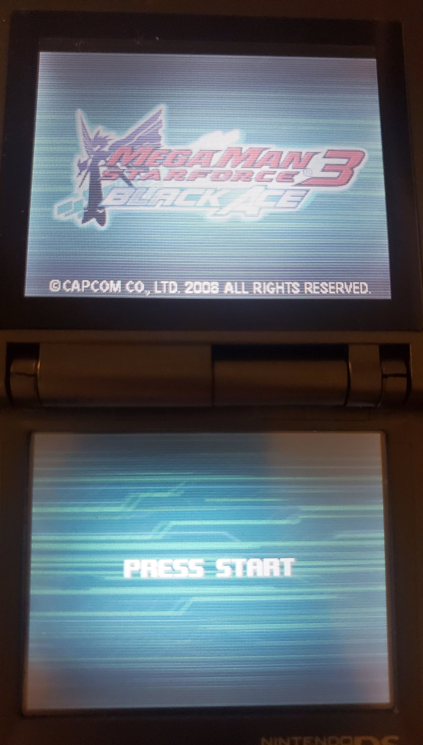 Mega Man Star Force 3 Black Ace Video Game Nintendo DS