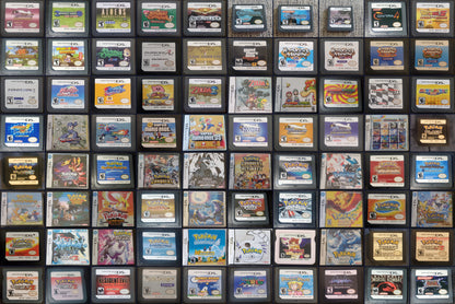 Nintendo DS Video Game Cartridge Collection NDS Pokemon