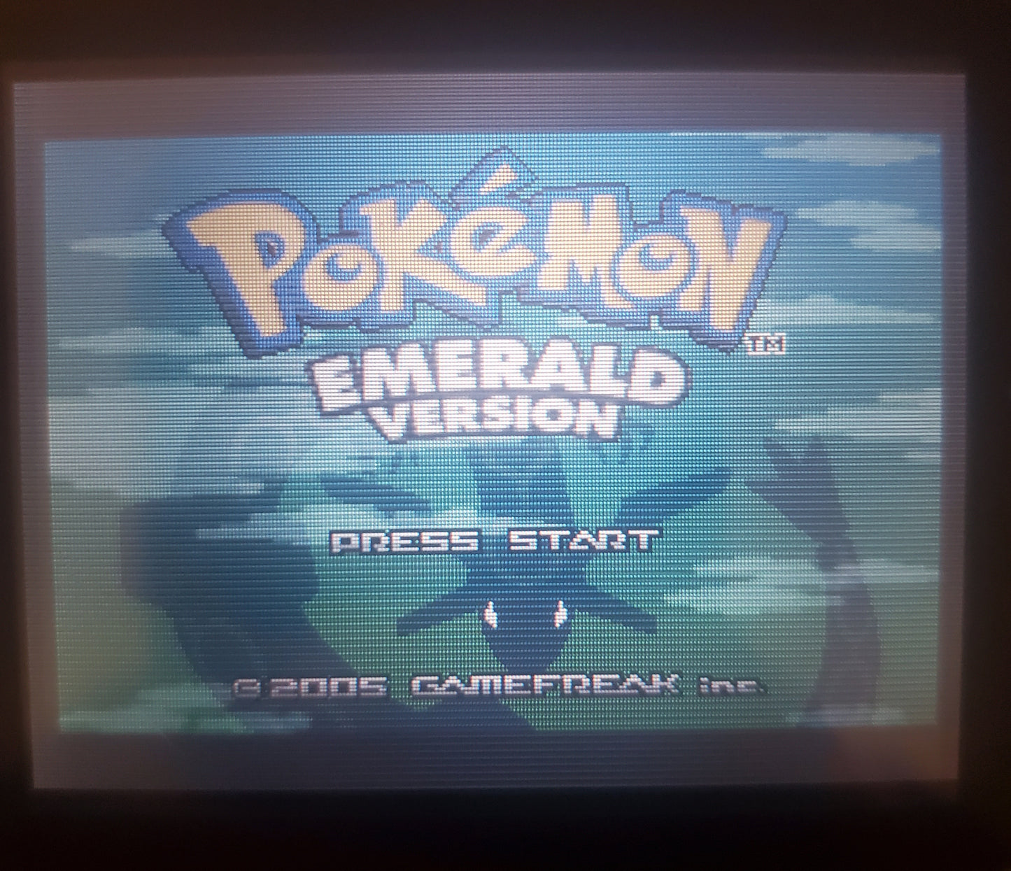 Pokemon Emerald GBA Video Game Cartridge Nintendo Game Boy Advance