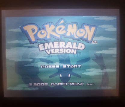 Pokemon Emerald GBA Video Game Cartridge Nintendo Game Boy Advance