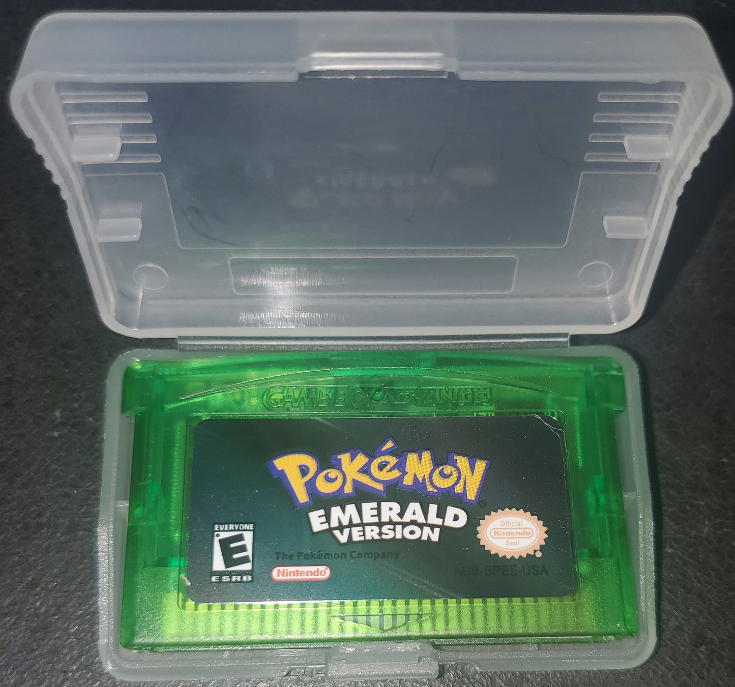 Pokemon Emerald GBA Video Game Cartridge Nintendo Game Boy Advance