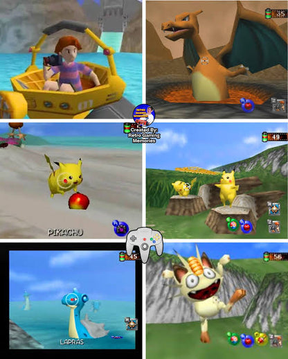 Pokemon Snap N64 Nintendo 64 Video Game Cartridge 1999