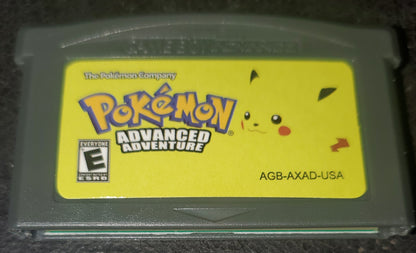Pokemon ROM Hacks GBA Video Game Cartridges Custom Gameboy Advance