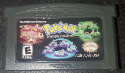 Pokemon ROM Hacks GBA Video Game Cartridges Custom Gameboy Advance