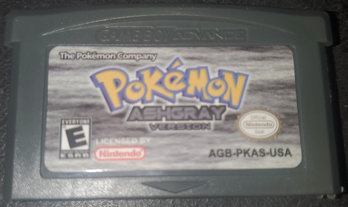 Pokemon AshGray GBA ROM Hack Video Game Custom Gameboy Advance