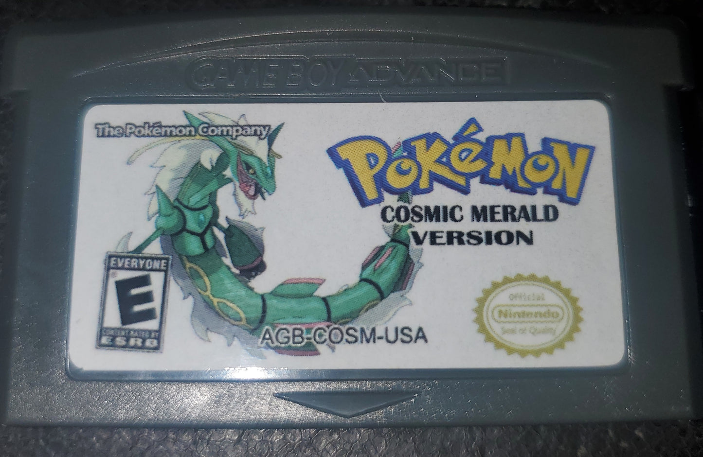 Pokemon ROM Hacks GBA Video Game Cartridges Custom Gameboy Advance