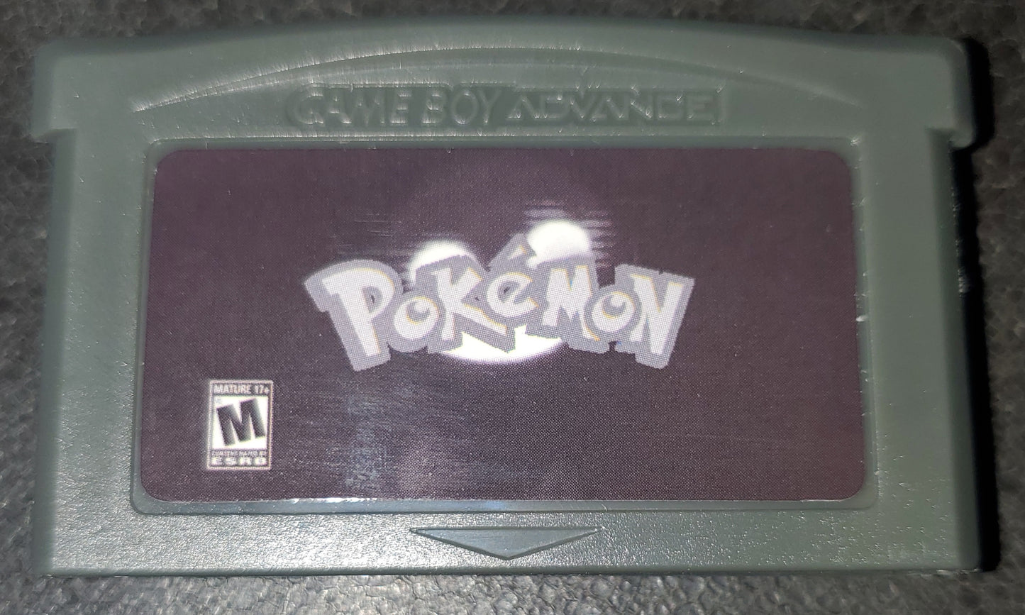 Pokemon ROM Hacks GBA Video Game Cartridges Custom Gameboy Advance