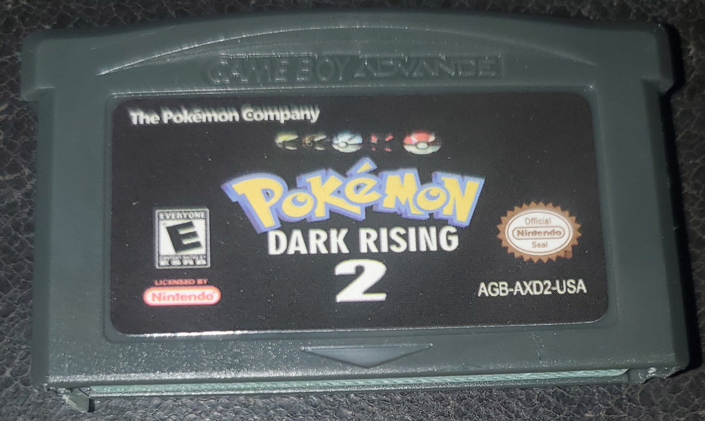 Pokemon ROM Hacks GBA Video Game Cartridges Custom Gameboy Advance
