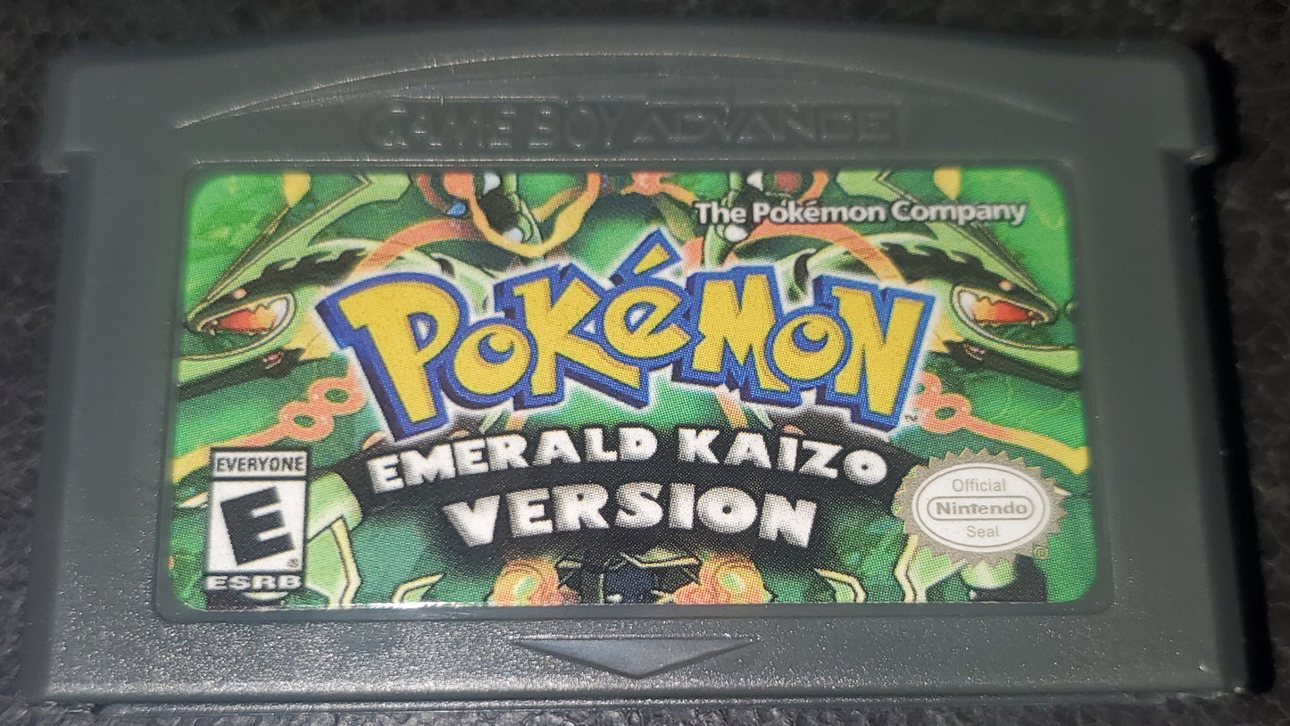 Pokemon ROM Hacks GBA Video Game Cartridges Custom Gameboy Advance
