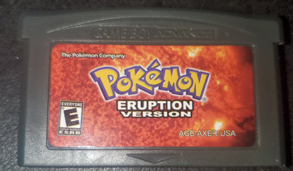 Pokemon ROM Hacks GBA Video Game Cartridges Custom Gameboy Advance