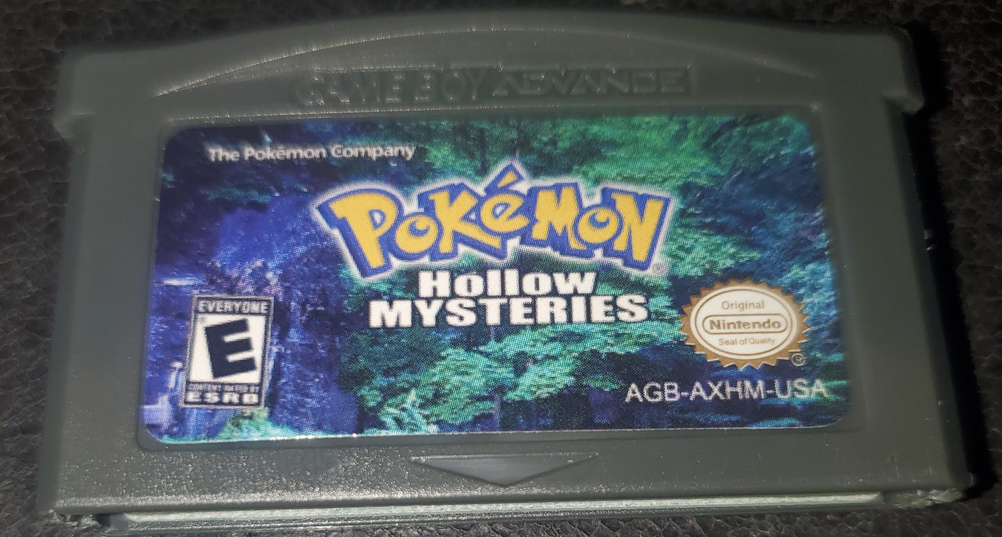 Pokemon ROM Hacks GBA Video Game Cartridges Custom Gameboy Advance