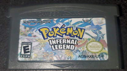 Pokemon ROM Hacks GBA Video Game Cartridges Custom Gameboy Advance