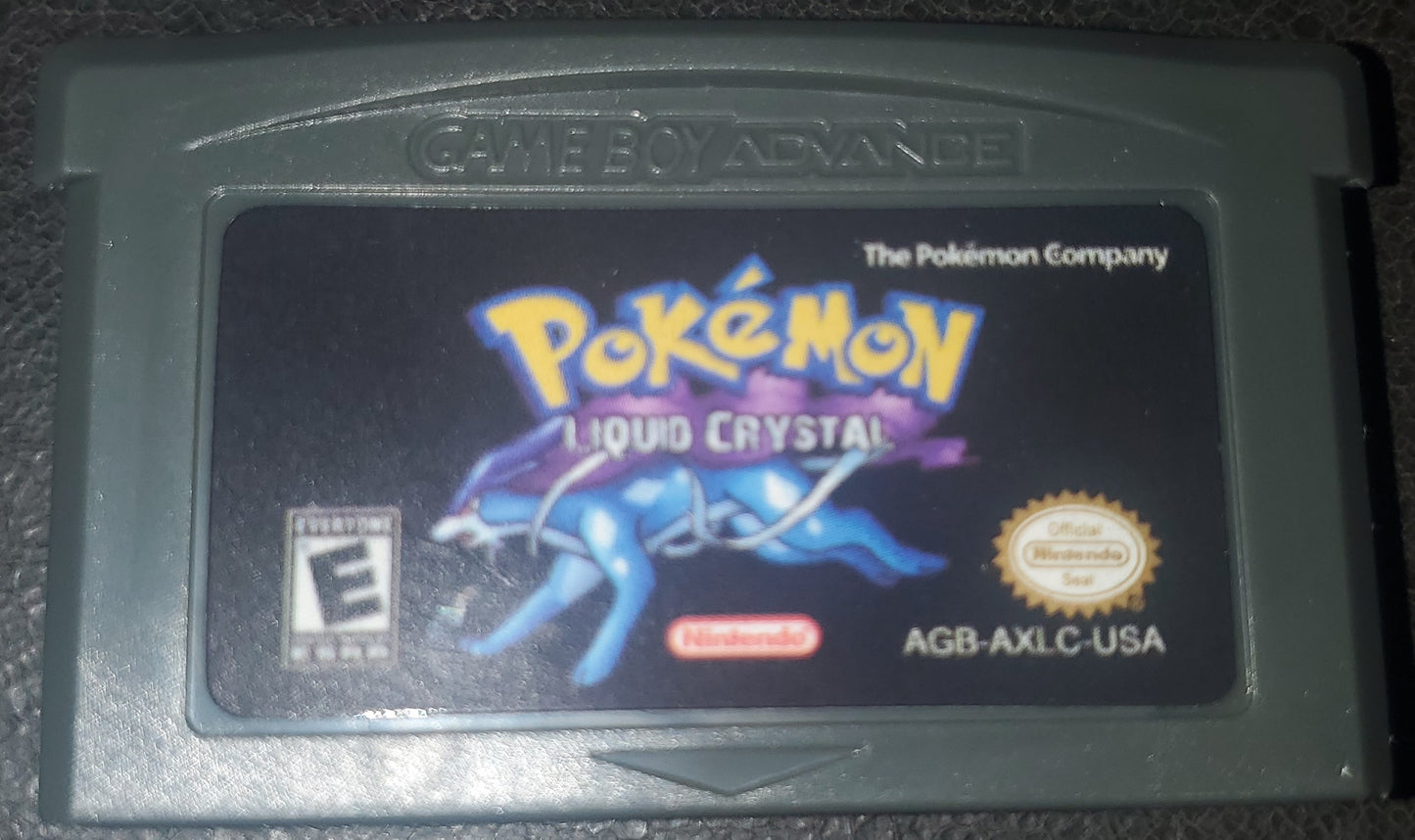 Pokemon ROM Hacks GBA Video Game Cartridges Custom Gameboy Advance