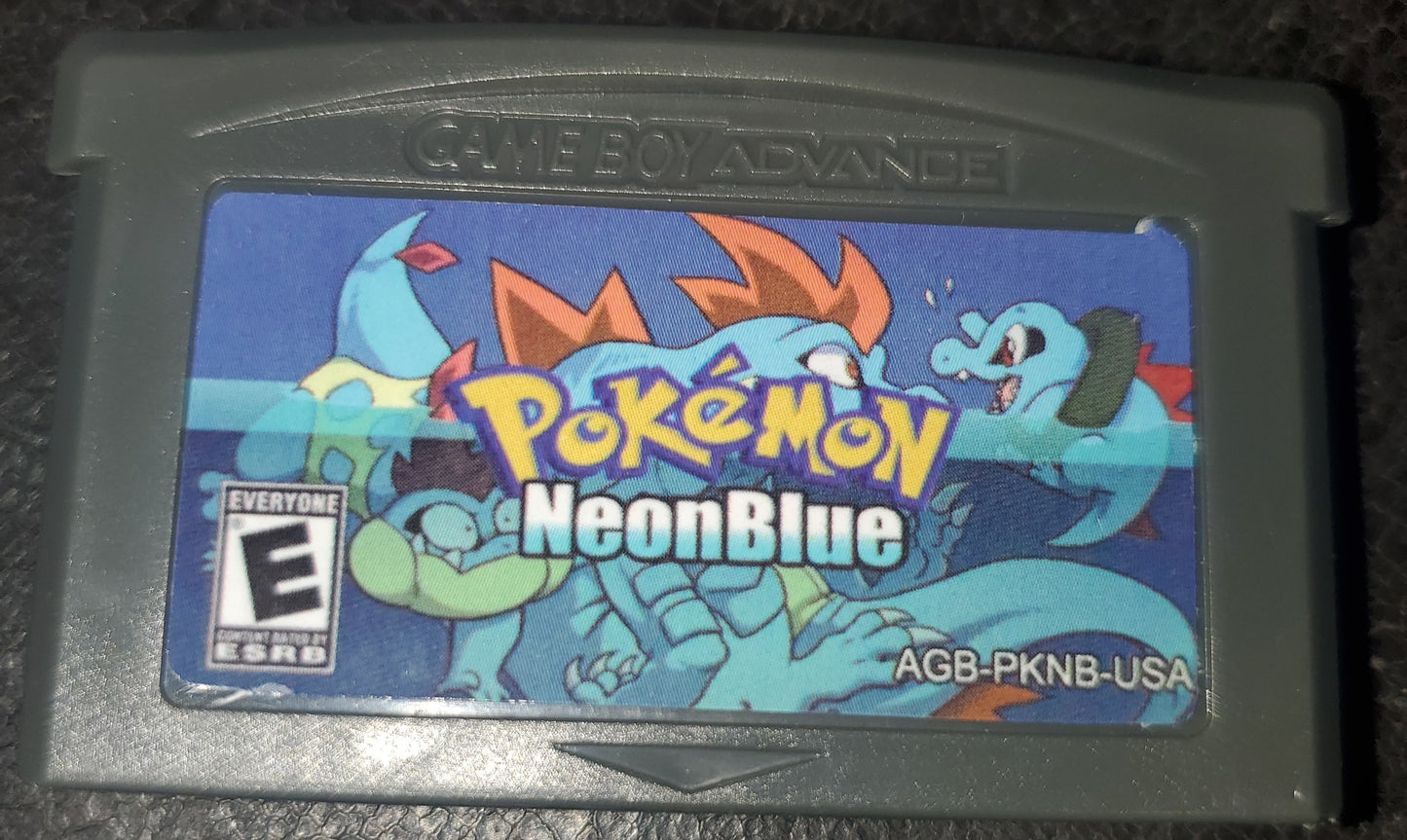Pokemon ROM Hacks GBA Video Game Cartridges Custom Gameboy Advance