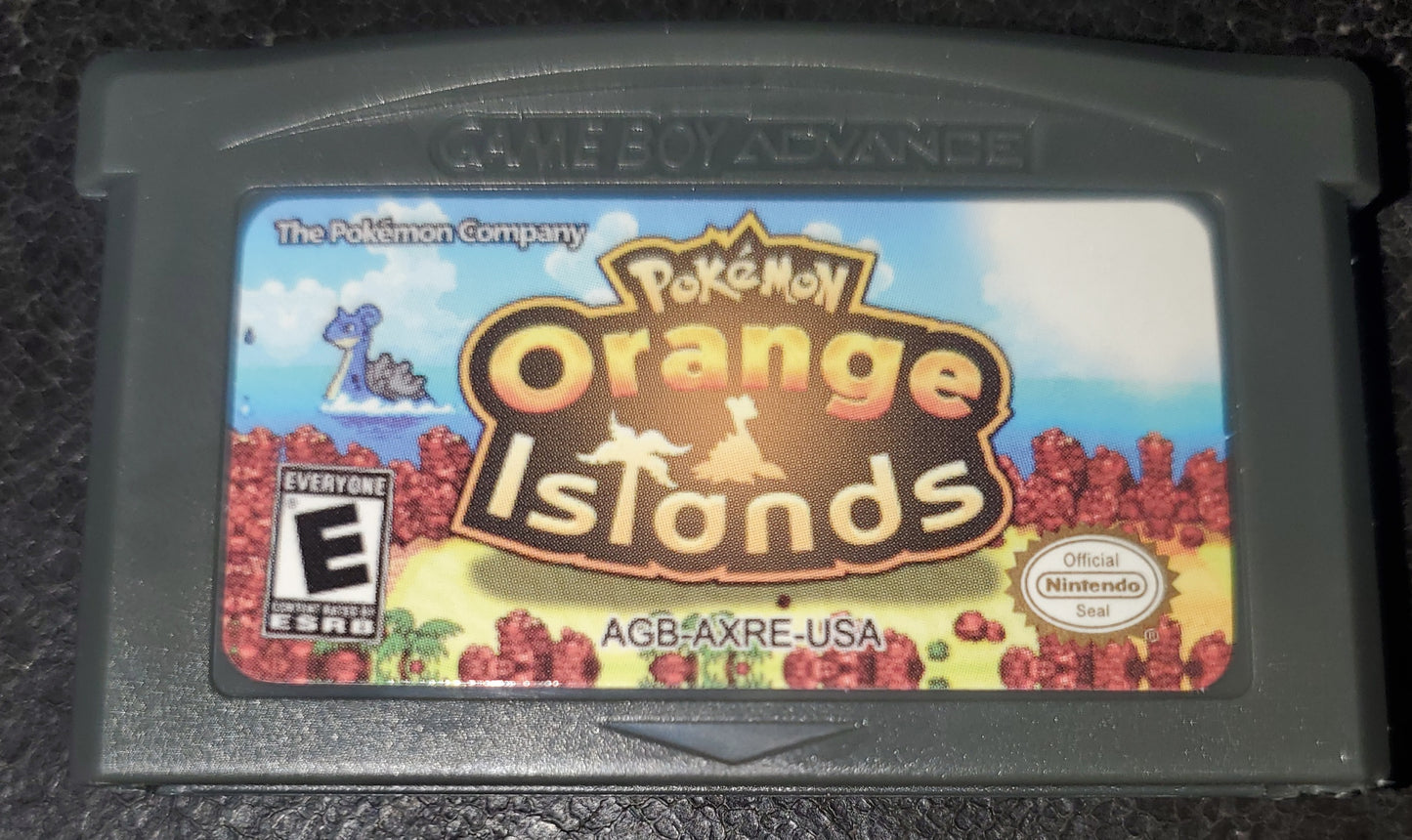 Pokemon ROM Hacks GBA Video Game Cartridges Custom Gameboy Advance