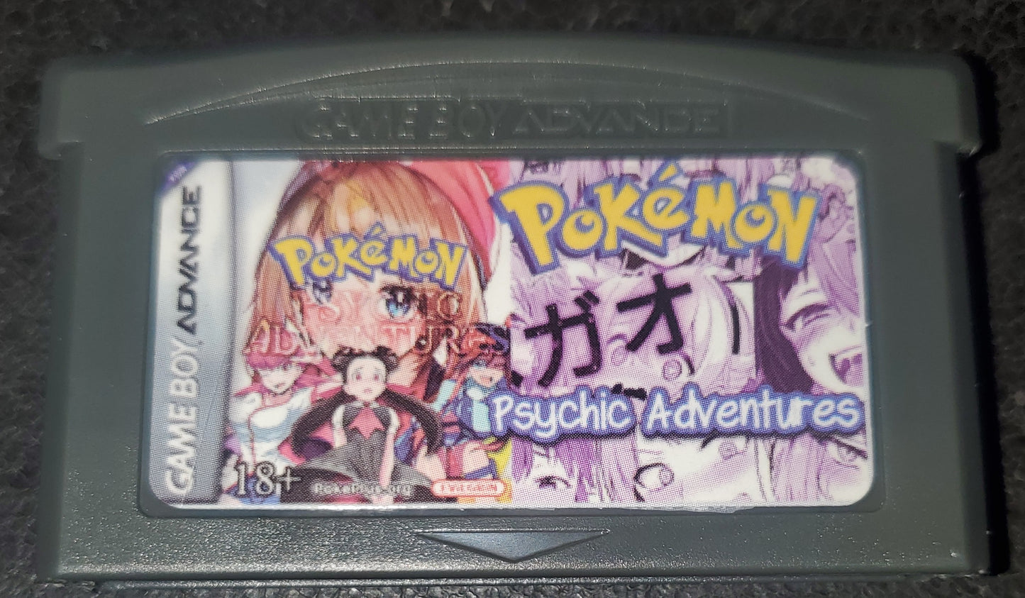 Pokemon ROM Hacks GBA Video Game Cartridges Custom Gameboy Advance