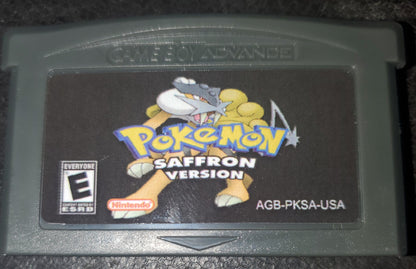 Pokemon ROM Hacks GBA Video Game Cartridges Custom Gameboy Advance
