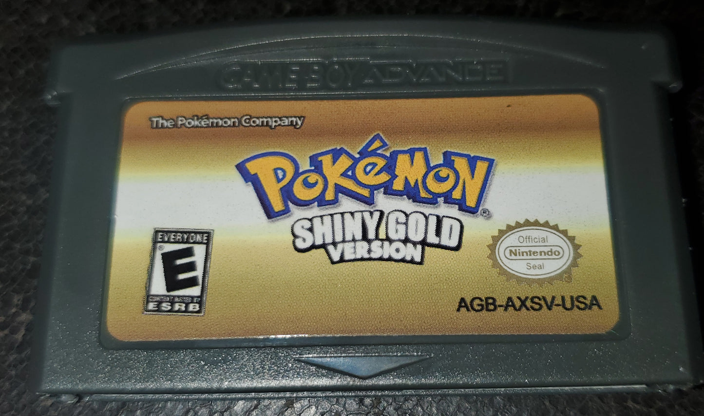 Pokemon ROM Hacks GBA Video Game Cartridges Custom Gameboy Advance