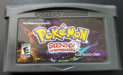 Pokemon ROM Hacks GBA Video Game Cartridges Custom Gameboy Advance