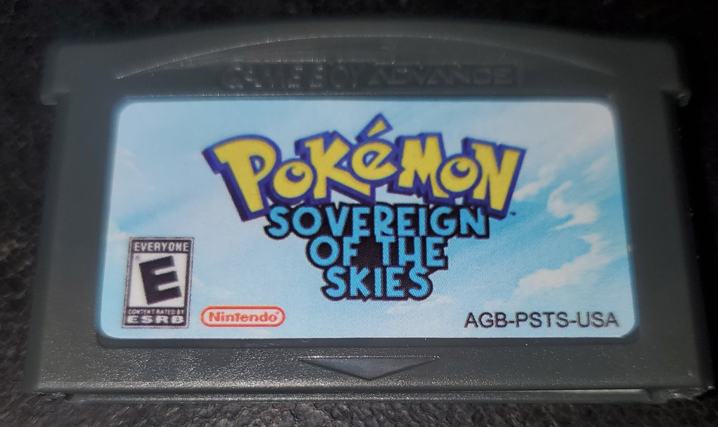 Pokemon ROM Hacks GBA Video Game Cartridges Custom Gameboy Advance