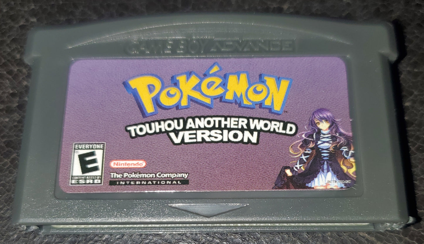 Pokemon ROM Hacks GBA Video Game Cartridges Custom Gameboy Advance