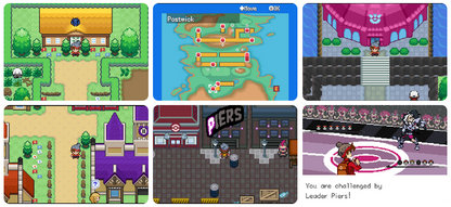 Pokemon Sword & Shield Ultimate Plus GBA Pokemon ROM Hack Game Boy Advance