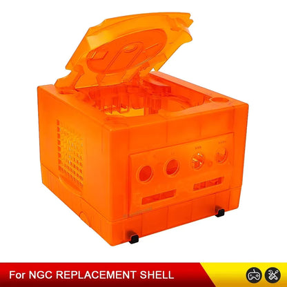 Gamecube Full Replacement Console Shell Housing Translucent Orange