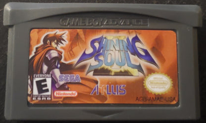 Shining Soul 2 GBA Video Game Cartridge Game Boy Advance 2004