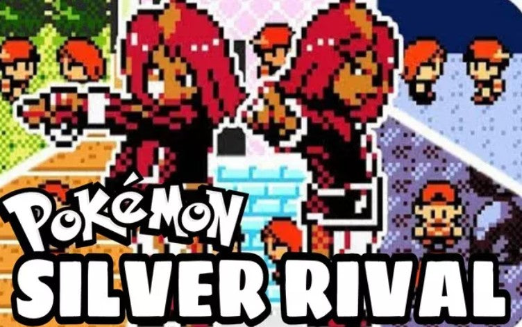 Pokemon Silver Rival GBA ROM Hack Video Game Boy Advance