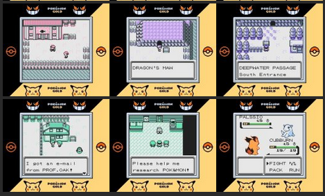Pokemon Super Gold 97 GBC ROM Hack Video Game Boy Color