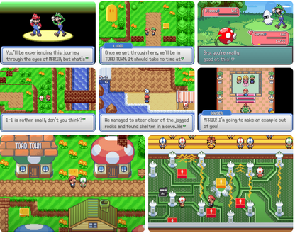 Super MarioMon GBA ROM Hack Video Game Boy Advance Pokemon