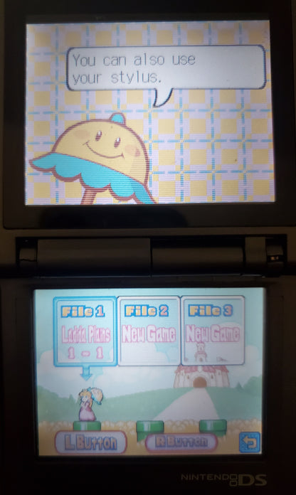 Super Princess Peach Video Game Cartridge Nintendo DS 2005