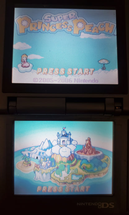Super Princess Peach Video Game Cartridge Nintendo DS 2005